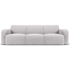 Světle šedá pohovka z textilie bouclé 235 cm Molino – Micadoni Home obraz