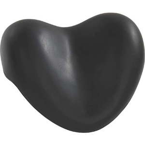 Černá opěrná podložka do vany Wenko Bath Pillow Black, 25 x 11 cm obraz