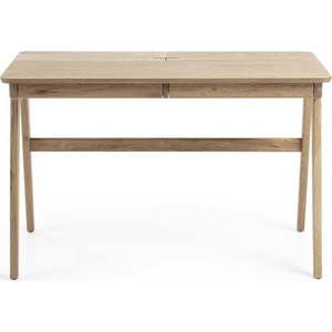Pracovní stůl Kave Home Jakes Natural, 120 x 65 cm obraz