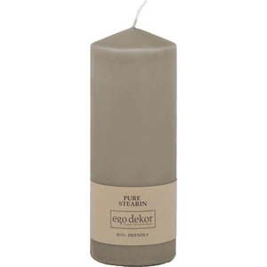 Hnědá svíčka Eco candles by Ego dekor Top, doba hoření 50 h obraz