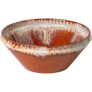 Mísa z kameniny v cihlovo-béžové barvě ø 25 cm Poterie – Casafina obraz