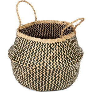 Úložný košík z mořské trávy Compactor Zic Zac, ⌀ 35 cm obraz