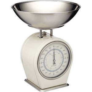 Krémová kuchyňská váha Kitchen Craft Living Nostalgia, nosnost 4 kg obraz