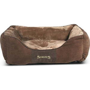 Hnědý plyšový pelíšek pro psa 50x60 cm Scruffs Chester M – Plaček Pet Products obraz