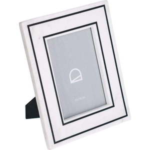 Bílý kamenný stojací rámeček 20x25 cm Vittoria – Kave Home obraz