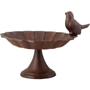 Mini litinové krmítko s ptáčkem na nízké podnožce Esschert Design Birdy obraz
