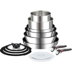 Nerezová sada nádobí 13 ks INGENIO Preference ON L9749432 – Tefal obraz