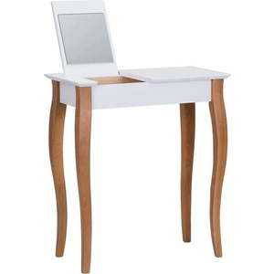 Bílý toaletní stolek se zrcadlem Ragaba Dressing Table, délka 65 cm obraz