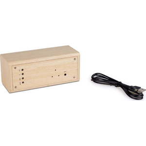 Digitální stolní budík Timber – Balvi obraz