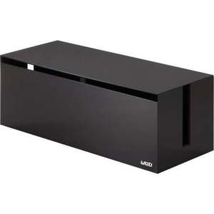 Černo-hnědý box na nabíječky YAMAZAKI Web Cable Box obraz