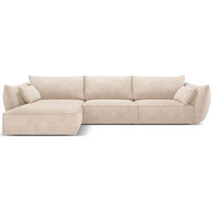 Béžová rohová pohovka (levý roh) Vanda – Mazzini Sofas obraz