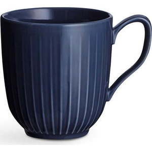 Tmavě modrý porcelánový hrnek Kähler Design Hammershoi, 330 ml obraz