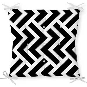Podsedák s příměsí bavlny Minimalist Cushion Covers Scribble, 40 x 40 cm obraz
