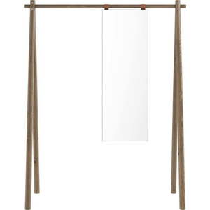 Hnědý stojan na oblečení z borovicového dřeva Hongi - Karup Design obraz