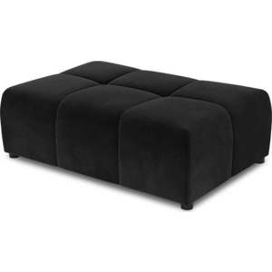 Černý sametový modul pohovky Rome Velvet - Cosmopolitan Design obraz