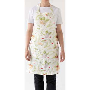 Vánoční lněná zástěra Linen Tales Daily Apron Merry, 80 x 55 cm obraz