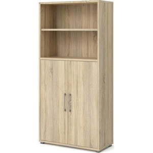 Modulární knihovna v dekoru dubu v přírodní barvě 89x189 cm Prima – Tvilum obraz