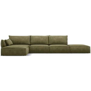 Zelená rohová pohovka (levý roh) Vanda – Mazzini Sofas obraz