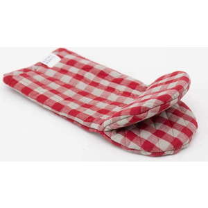 Lněná chňapka Red Gingham – Linen Tales obraz