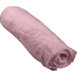 Napínací mušelínové dětské prostěradlo do postýlky 60x120 cm – Bébé Douceur obraz