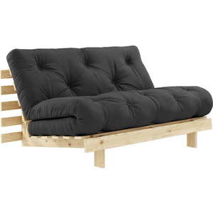 Tmavě šedá rozkládací pohovka 140 cm Roots – Karup Design obraz