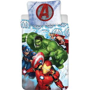 Dětské bavlněné povlečení Jerry Fabrics Avengers Heroes, 140 x 200 cm obraz