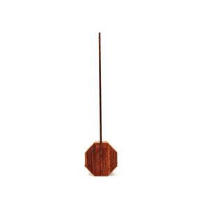 Hnědá LED stolní lampa (výška 38 cm) Octagon One – Gingko obraz