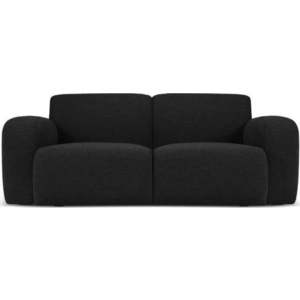 Černá pohovka z textilie bouclé 170 cm Molino – Micadoni Home obraz