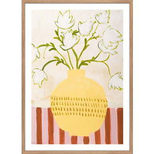 Obraz 52x72 cm Yellow Vase – Malerifabrikken obraz