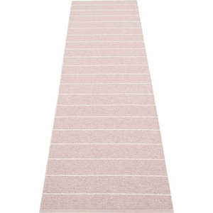 Světle růžový vnitřní a venkovní běhoun 70x270 cm Carl Pale Rose – Pappelina obraz