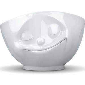 Bílá porcelánová šťastná miska 58products obraz