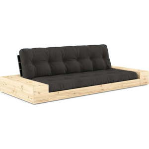 Tmavě šedá rozkládací pohovka 244 cm Base – Karup Design obraz