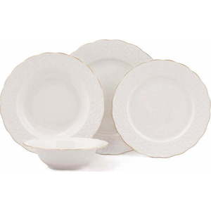 24dílná sada porcelánového nádobí Kutahya Simplicity obraz