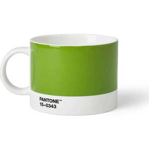 Zelený keramický hrnek 475 ml Green 15-0343 – Pantone obraz