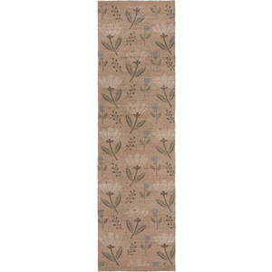 Ručně tkaný běhoun s příměsí juty v přírodní barvě 60x230 cm Arriana – Flair Rugs obraz