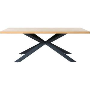 Jídelní stůl s deskou v dubovém dekoru v přírodní barvě 100x200 cm Arno – Unique Furniture obraz