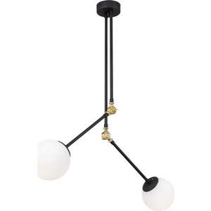 Černé kovové závěsné svítidlo Opviq lights Froso obraz