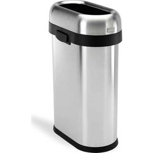 Odpadkový koš z nerezové oceli 50 l - simplehuman obraz
