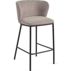 Světle hnědá barová židle (výška sedáku 65 cm) Ciselia – Kave Home obraz