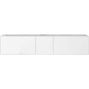 Bílý TV stolek 225.8x49.2 cm Edge by Hammel - Hammel Furniture obraz