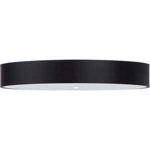 Černé stropní svítidlo s textilním stínidlem ø 100 cm Herra – Nice Lamps obraz