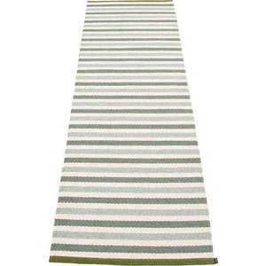 Zeleno-krémový vnitřní a venkovní běhoun 70x240 cm Teo Sage – Pappelina obraz