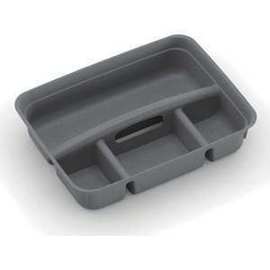 Šedý plastový rozdělovač do úložného boxu 35, 5x26, 5x8, 5 cm K Latch Box – KIS obraz
