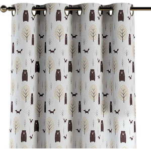 Dětský závěs 260x130 cm Magic - Yellow Tipi obraz
