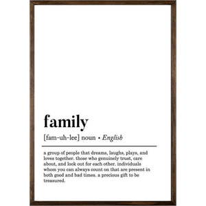 Obraz 50x70 cm Family – Wallity obraz