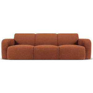 Hnědá pohovka z textilie bouclé 235 cm Molino – Micadoni Home obraz