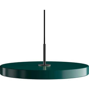 Tmavě zelené LED závěsné svítidlo s kovovým stínidlem ø 43 cm Asteria Medium – UMAGE obraz