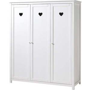 Bílá dětská šatní skříň 159x191x57 cm Amori – Vipack obraz