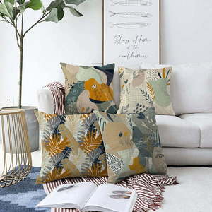 Sada 4 povlaků na polštáře Minimalist Cushion Covers Joy, 55 x 55 cm obraz