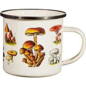 Krémový dětský hrnek ze smaltu Vintage Mushroom - Sass & Belle obraz